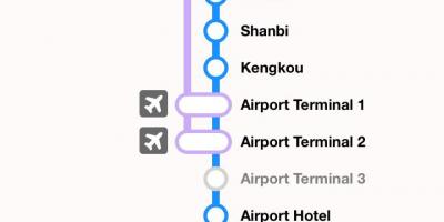 Taipei mrt harita taoyuan airport