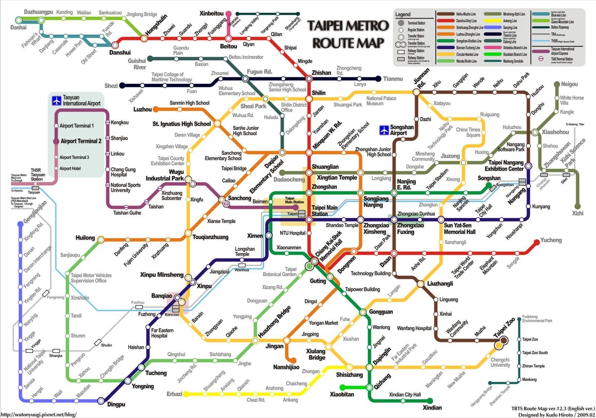 metro Taipei göster