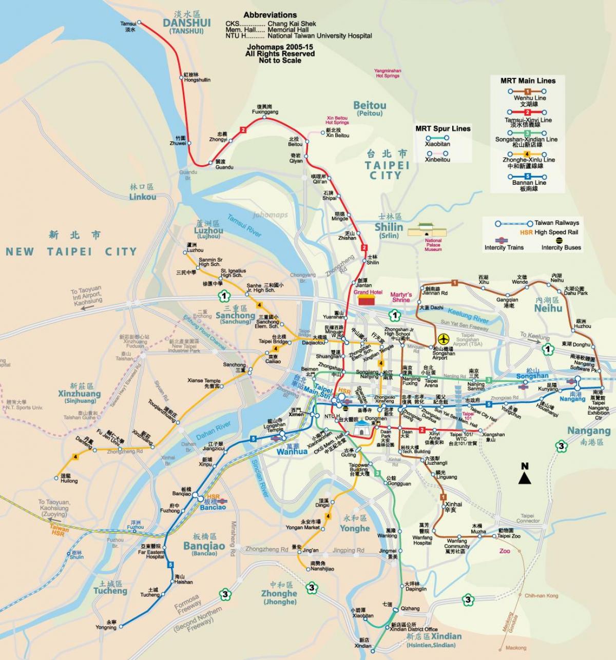 Taipei yol haritası 